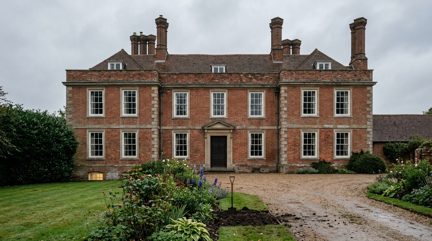 Photograph illustrating: Village Mansion For Sale At £4.1m, Comes With Butler Who Cannot Legally Be Removed