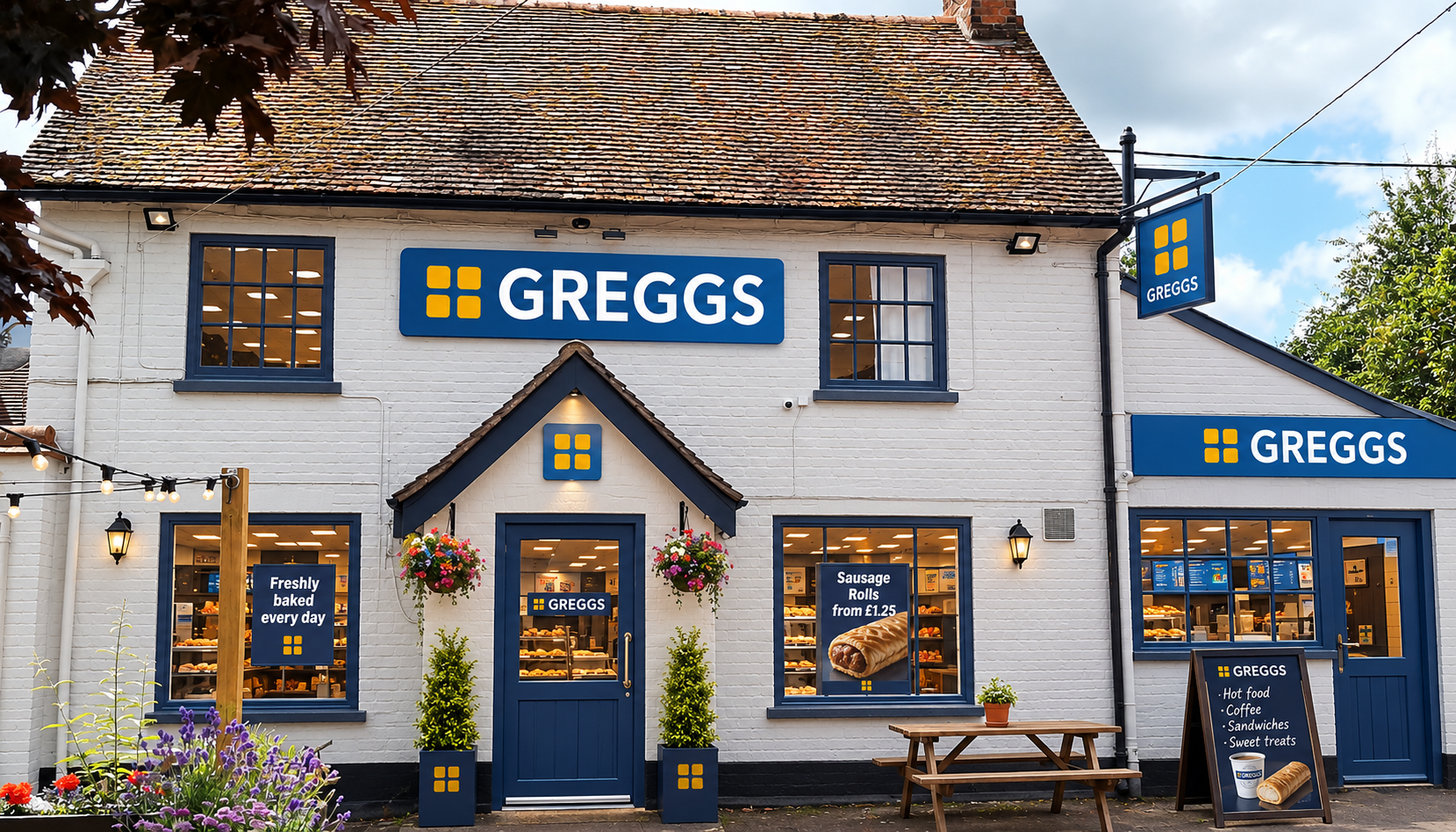 Photograph illustrating: Pastry Giant Bids for Village Pub Lease, Promises 
